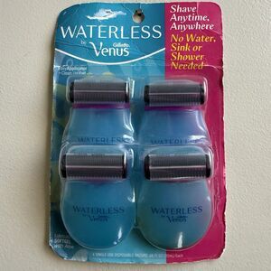 New Waterless by Gillette Venus 4 Pack of Razors New Old Stock